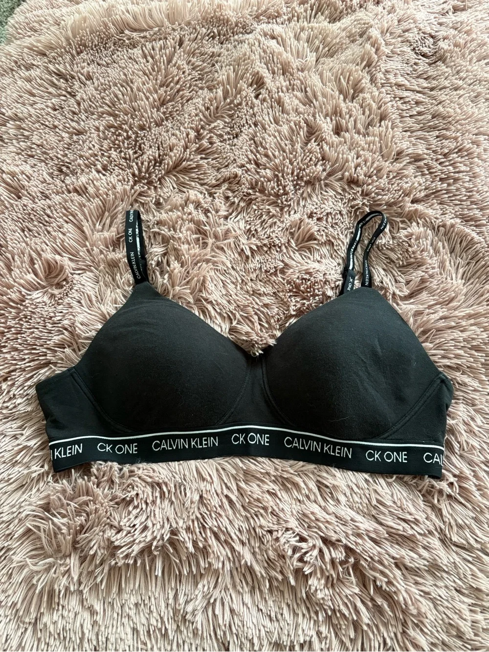 Calvin Klein Black CK One Wireless Padded Bra